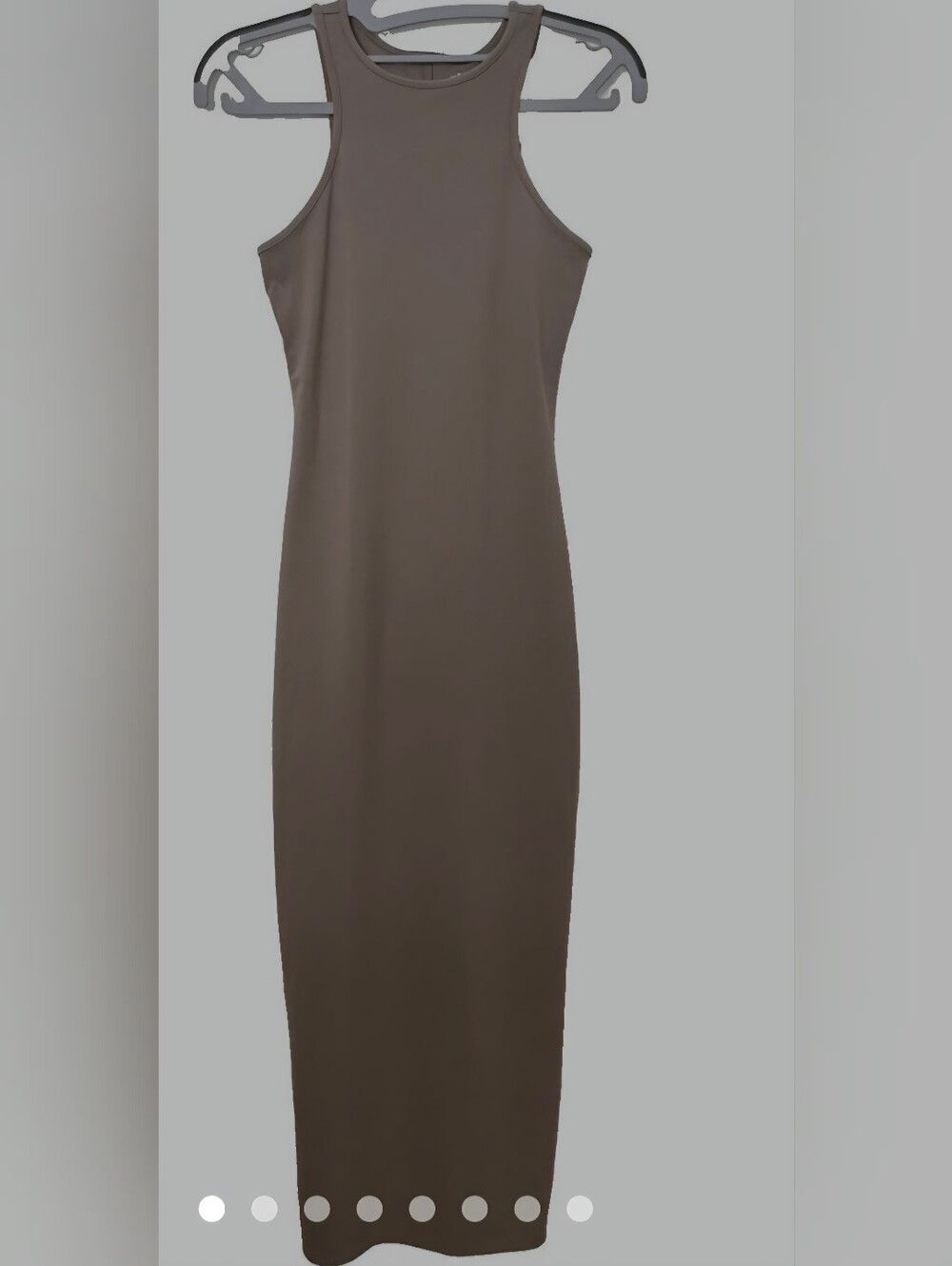 Wild Fable ButterBliss XL Scoop Neck BodyCon Maxi Dress — Taupe